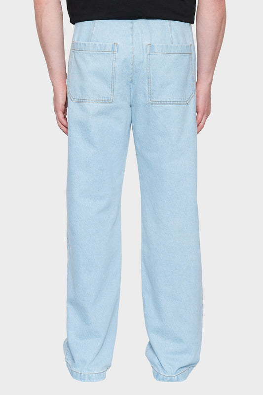 men#@Джинси TRAPEZOID блакитні