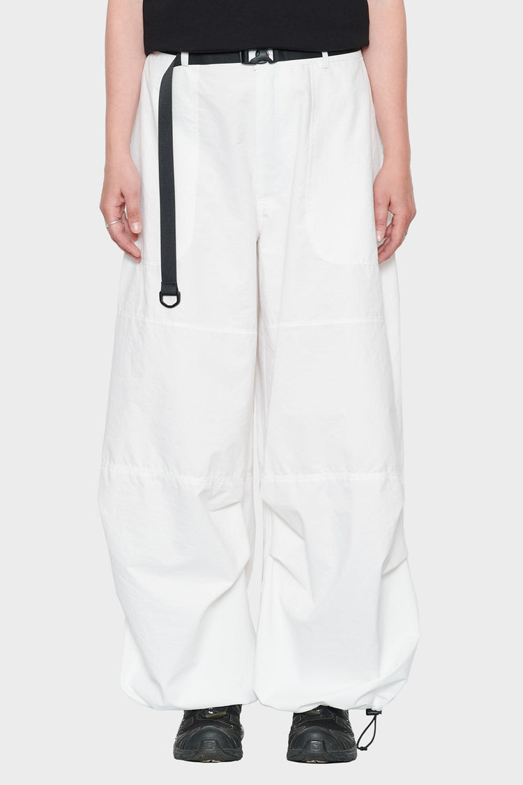 women#@Штани UW BAGGY MILITARY білі