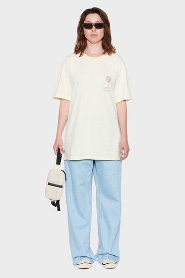 women#@Футболка BASE молочна