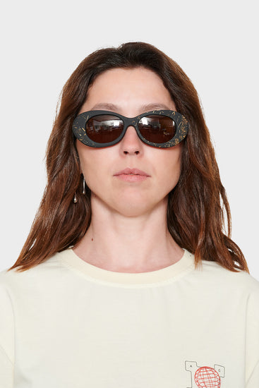women#@Сонцезахисні окуляри MINDY FLAX коричневі