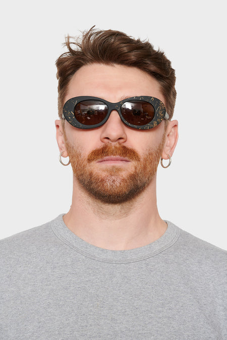 men#@Сонцезахисні окуляри MINDY FLAX коричневі, купити онлайн в магазині.