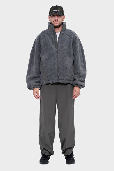 men#@Куртка FLEECE JACKET сіра