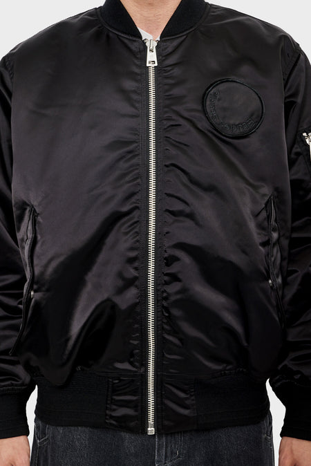 Куртка NYLON BOMBER чорна