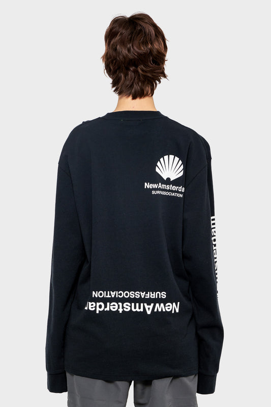 women#@Лонгслів LOGO чорний