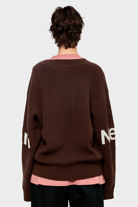 women#@Кардиган POTTING SOIL коричневий