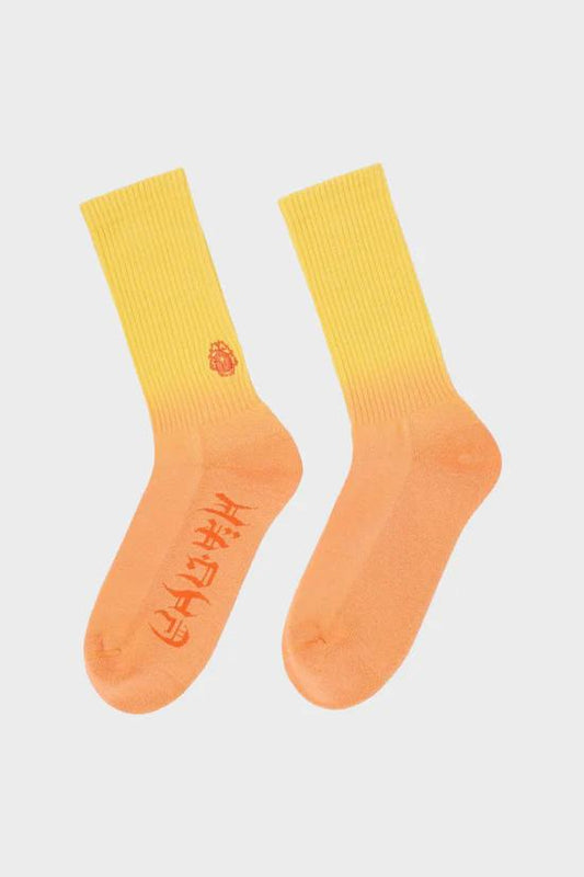 Шкарпетки DIP DYE помаранчеві