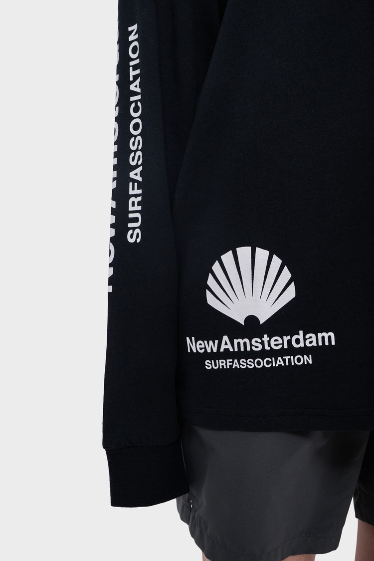 Лонгслів LOGO чорний