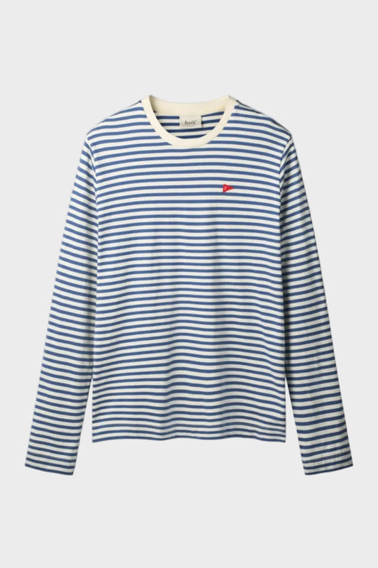Лонгслів FLAG LONGSLEEVE біло-синій