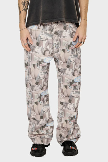 men#@Штани AEROBIC D**K ENERGY різнокольорові