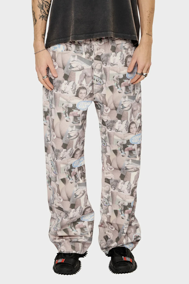 men#@Штани AEROBIC D**K ENERGY різнокольорові