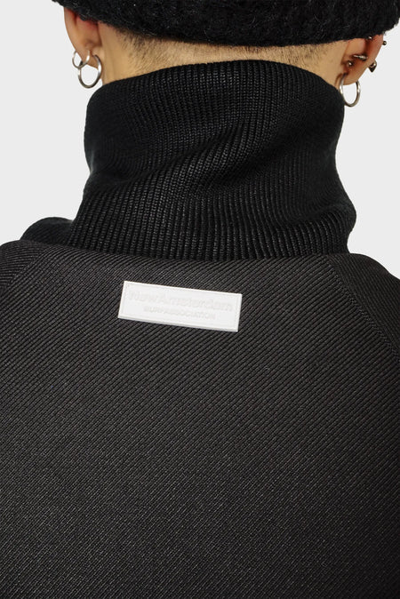 men#@Бомбер WOOL BOMBER чорний