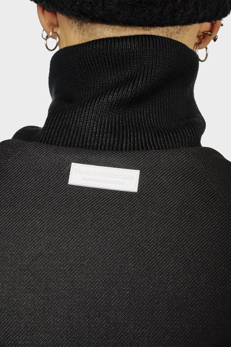 men#@Бомбер WOOL BOMBER чорний