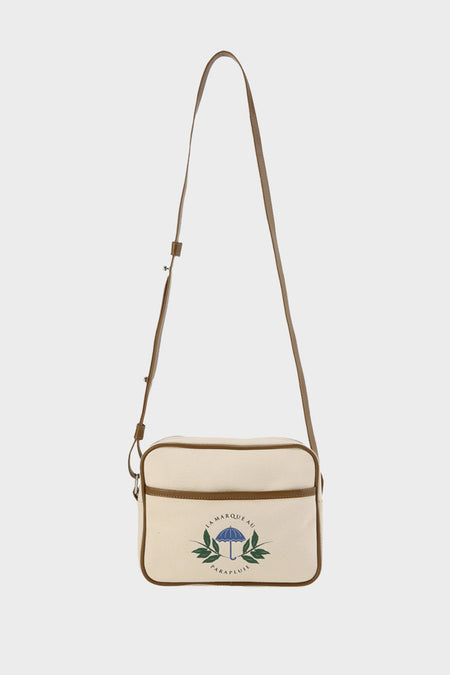 Сумка SACOCHE BAG молочна, купити онлайн в магазині.