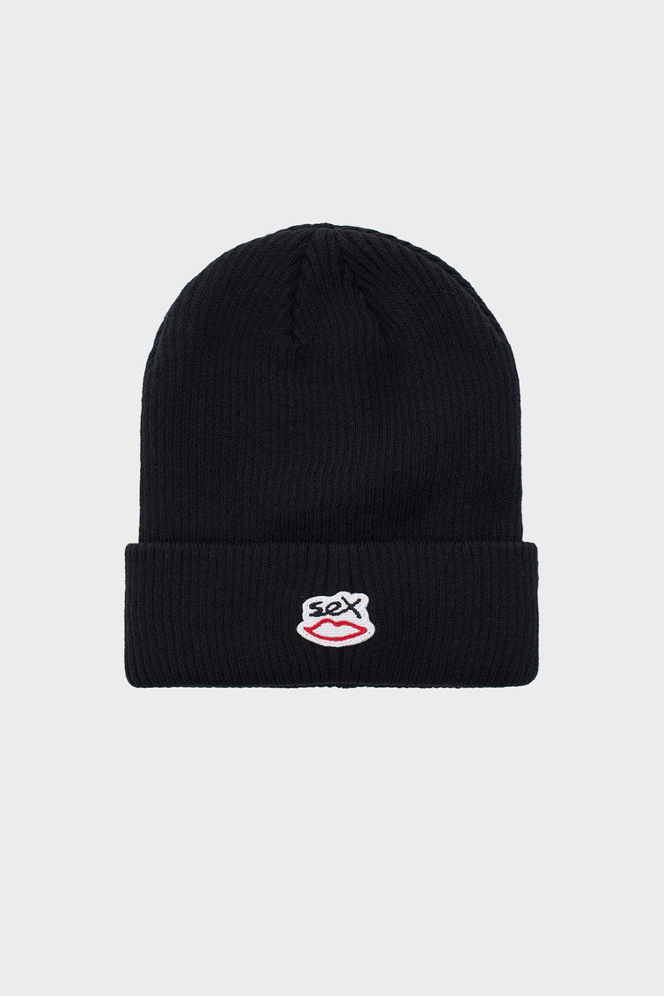 Шапка SEX EMBROIDERED LOGO чорна