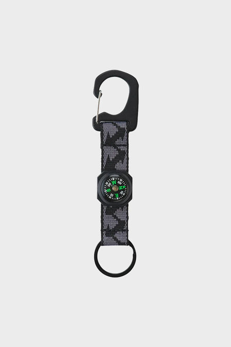Підвіска для ключів COMPASS KEYRING чорна