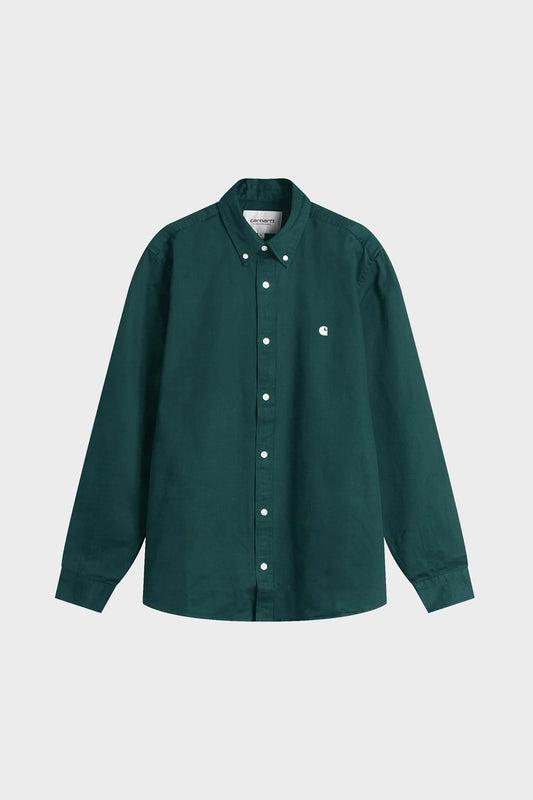 Сорочка MADISON темно-зелена