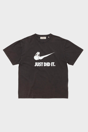 Футболка JUST DID IT чорна Фото 1