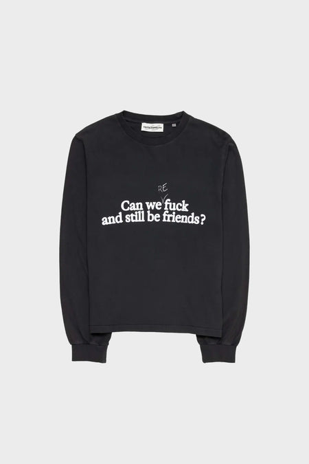 Лонгслів A MODERN LOVE STORY чорний