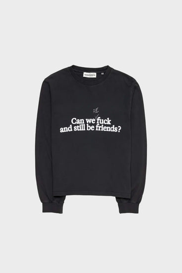 Лонгслів A MODERN LOVE STORY чорний Фото 1