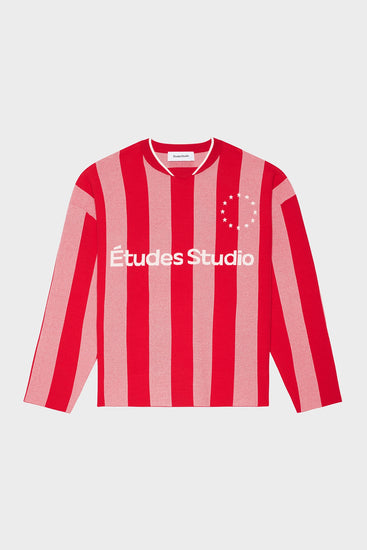 Джерсі SOCCER LS STRIPED червоне Фото 1