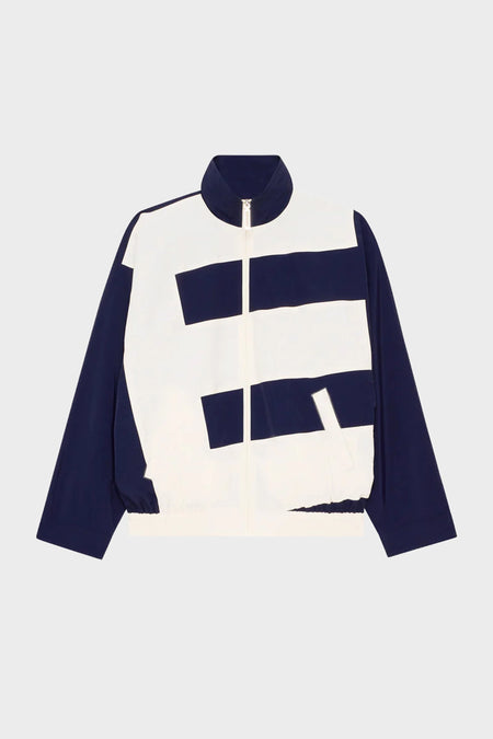 Куртка TRACKSUIT JACKET біло-синя