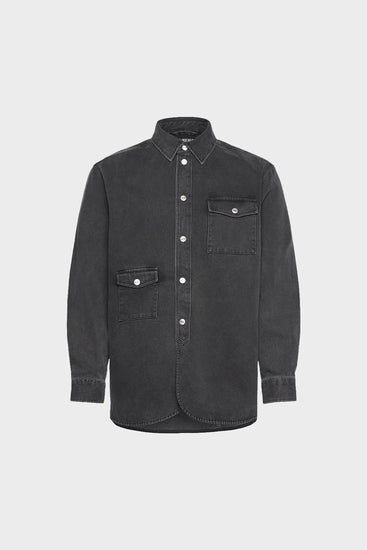 Сорочка ARMY OVERSHIRT темно-сіра Фото 1