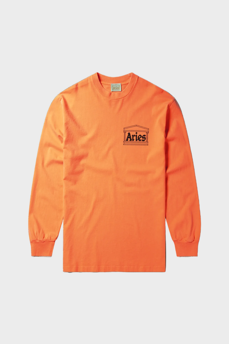 Лонгслив TEMPLE FLUORO оранжевый