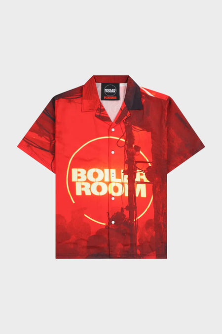 Сорочка VENUE BUTTON UP червона