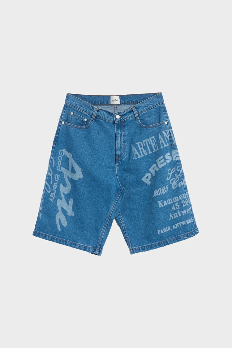 Шорти ARTE PRINT сині