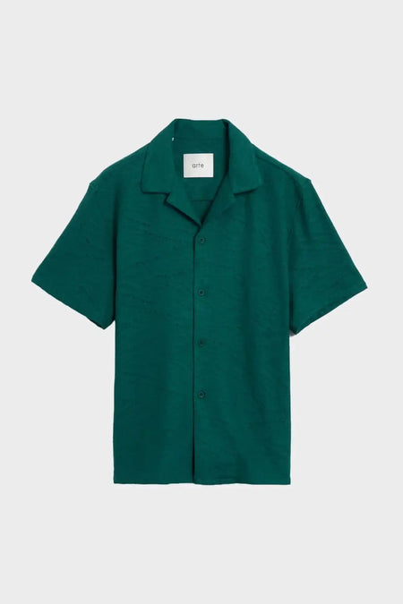 Сорочка CROCHET SHIRT зелена