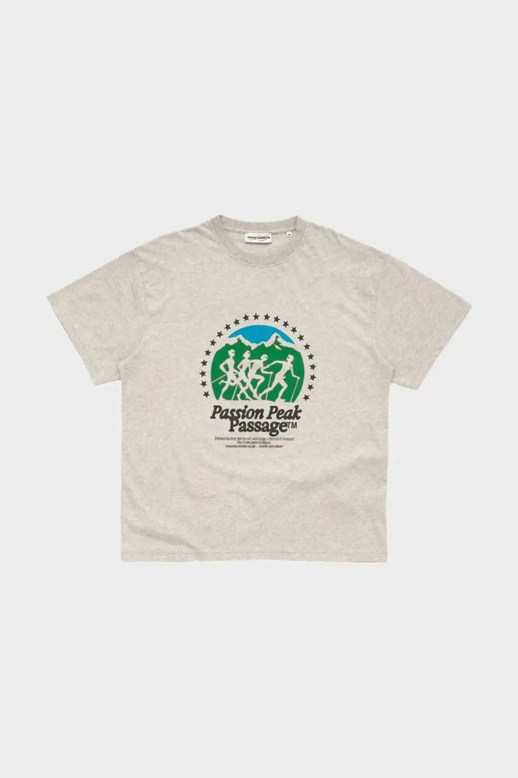 T-shirt PASSION PEAK PASSAGE grey