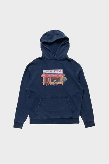 Худі HOT SLICE синє Фото 1