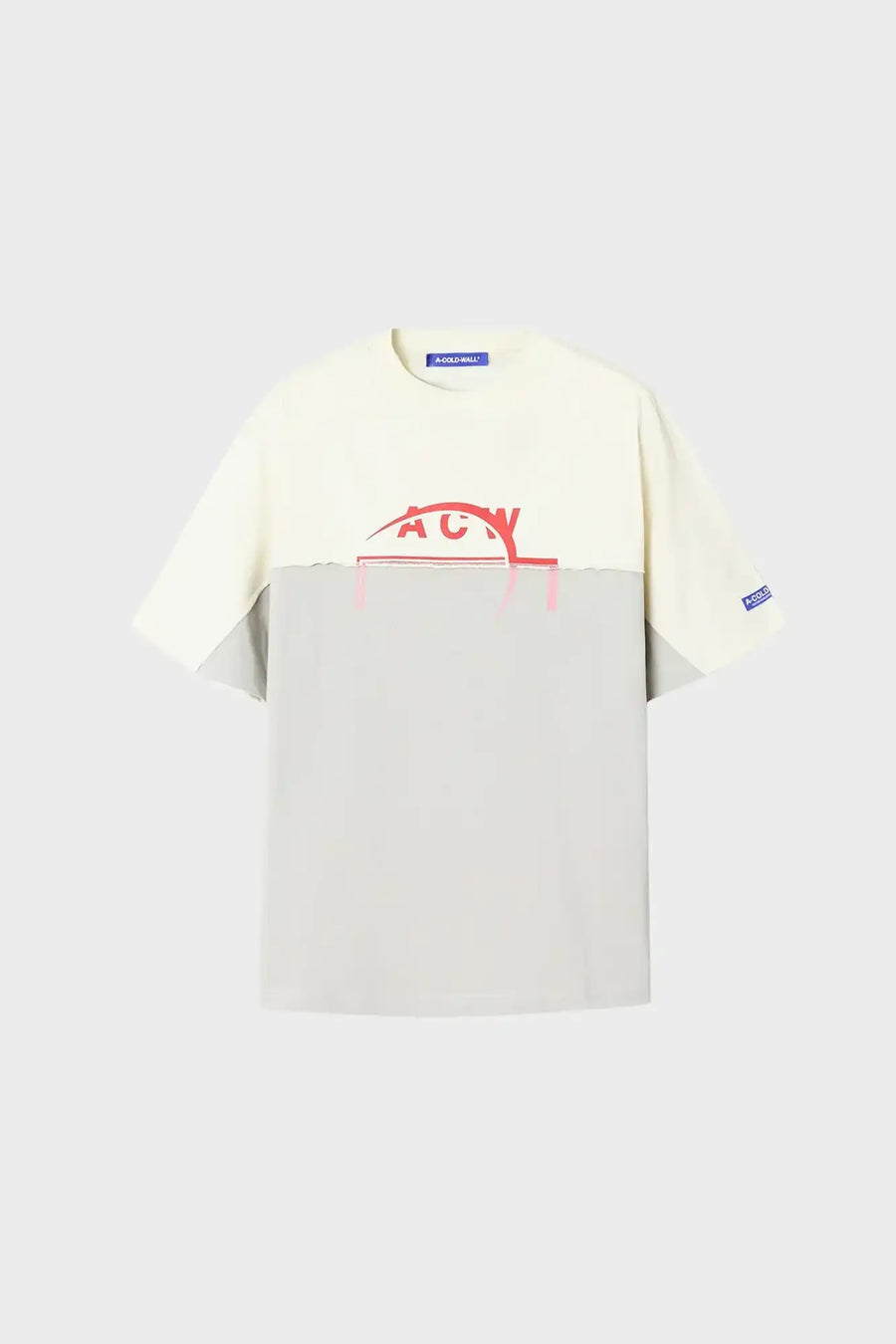 T-shirt SPLIT LOGO grey