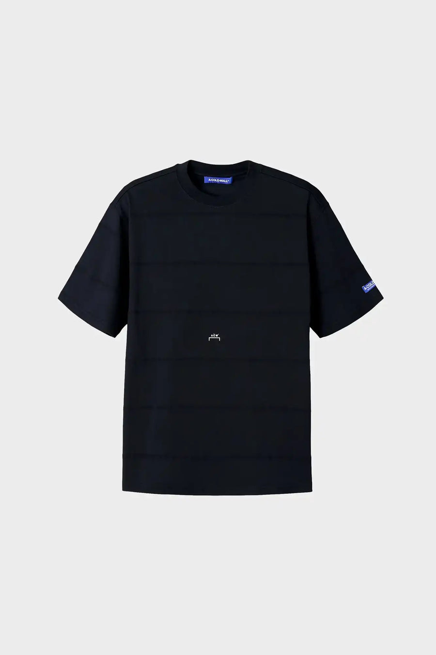 T-shirt STRIPED black
