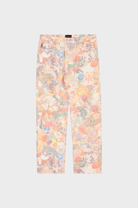 Джинси STICKERS STRAIGHT різнокольорові