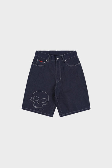 Шорти SKULL темно-сині Фото 1