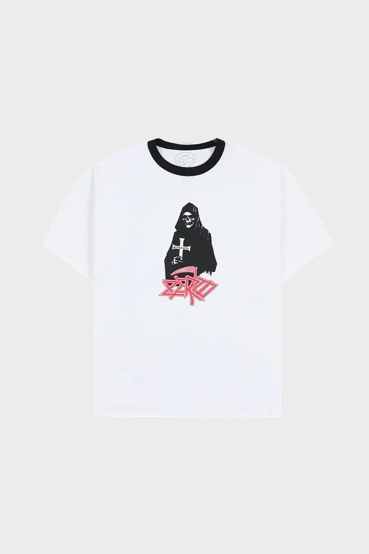 Футболка REAPER RINGER белая