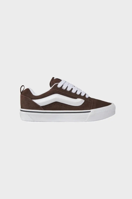 KNU SKOOL brown sneakers