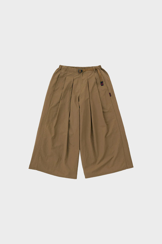 Штани NYLON FLARE коричневі