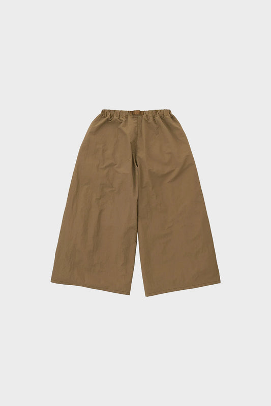 Штани NYLON FLARE коричневі