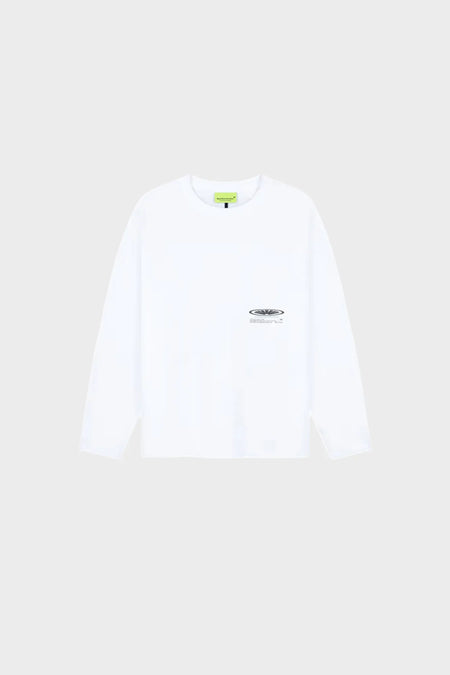 Лонгслів SHAPER LONGSLEEVE OVERDYED білий
