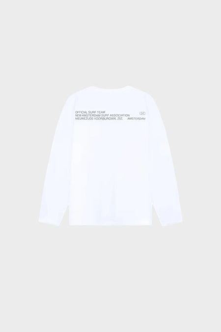 Лонгслів SHAPER LONGSLEEVE OVERDYED білий