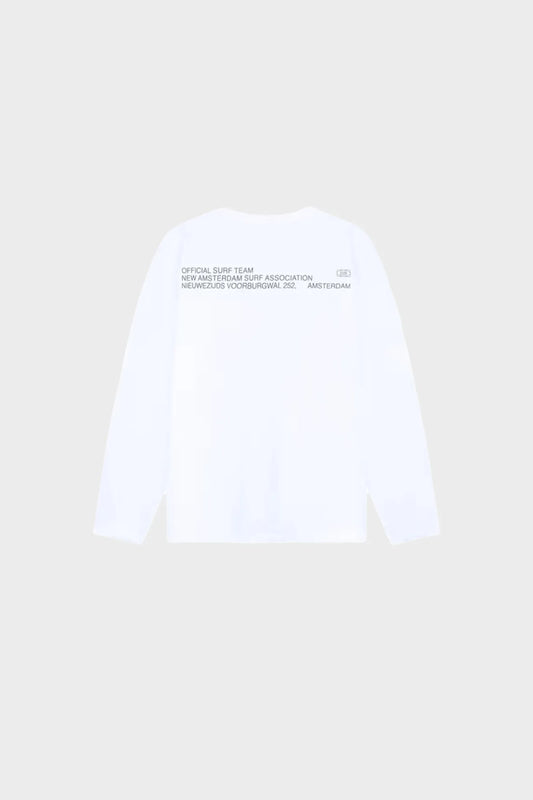 Лонгслів SHAPER LONGSLEEVE OVERDYED білий