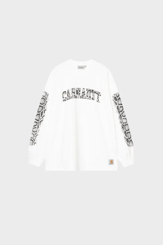 Лонгслів L/S CAMO SNAKE T-SHIRT білий