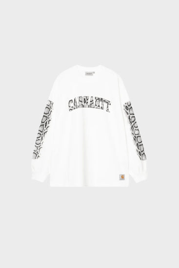 Лонгслів L/S CAMO SNAKE T-SHIRT білий Фото 1