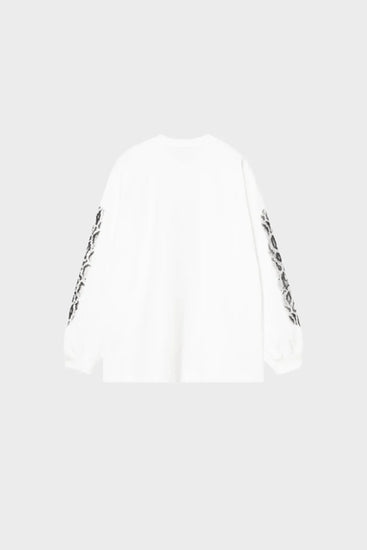 Лонгслів L/S CAMO SNAKE T-SHIRT білий Фото 2