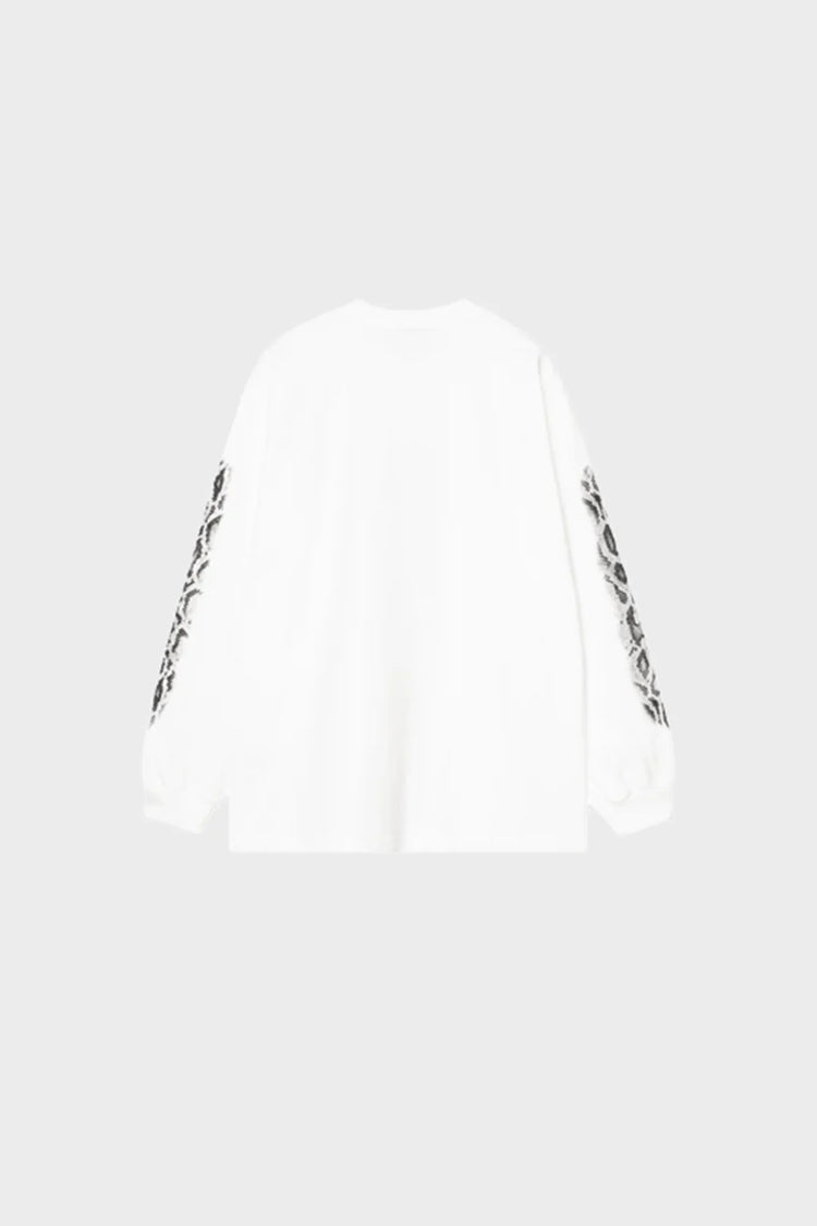 Лонгслів L/S CAMO SNAKE T-SHIRT білий