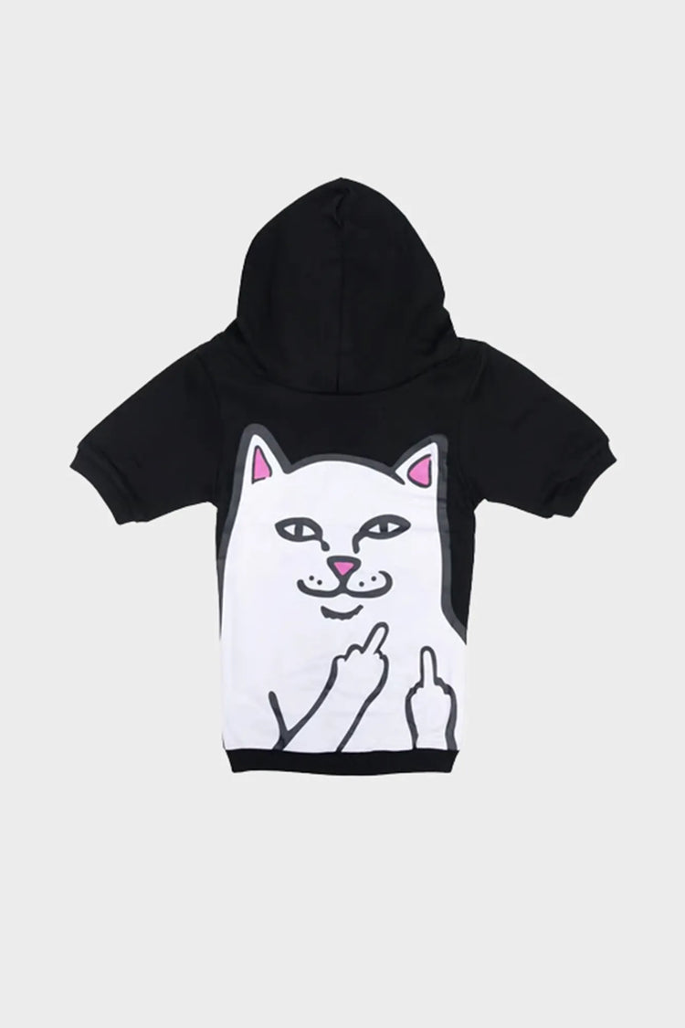 Худі для тварин LORD NERMAL чорне