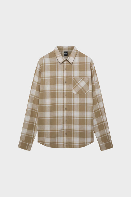 Сорочка PODIUM PLAID LS FLANNEL бежева