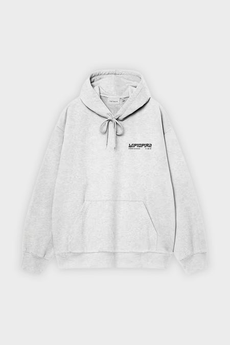 Худі HOODED WIPTOPIA II SWEAT сіре